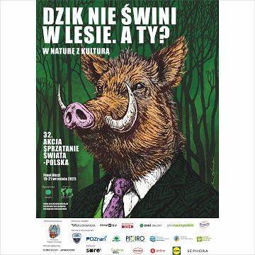 Sprzątanie świata 2025 Grafika Sprzątanie świata 2025